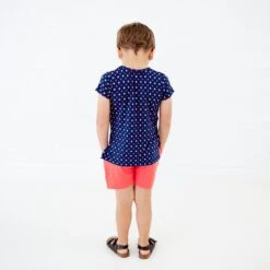 Americana Pocket Tee And Short Set 10 Americana Pocket Tee And Short Set -DREAMIERE Store 4thofjulybasicteeandshortset 4