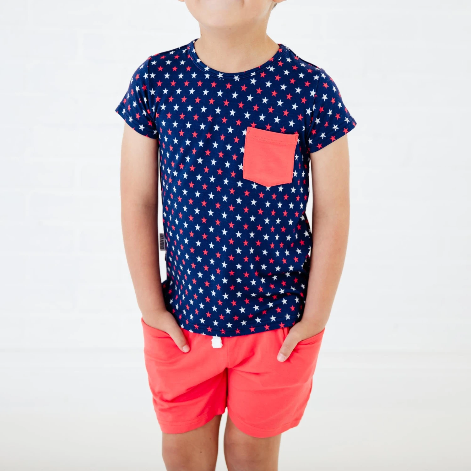 Americana Pocket Tee And Short Set 5 Americana Pocket Tee And Short Set - Image 4