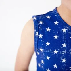 Star Spangled Basic Tank And Short Set 11 Star Spangled Basic Tank And Short Set -DREAMIERE Store 4thofjulyshortsandtanktopset 4