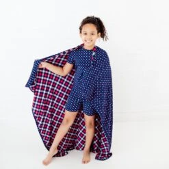 Americana Reversible Blanket 11 Americana Reversible Blanket -DREAMIERE Store 4thofjulytwopiecejamms 7