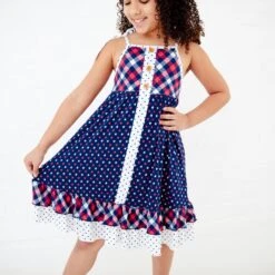 Americana Whimsy Dress And Shorts