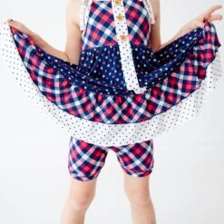 Americana Whimsy Dress And Shorts -DREAMIERE Store 4thofjulywhimsydressjuju 3