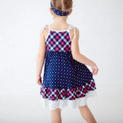 Americana Whimsy Dress And Shorts -DREAMIERE Store 4thofjulywhimsydressjuju 5