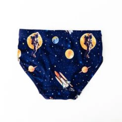 3-Pack Boy's Briefs Set - Explorer Trio 7 3-Pack Boy's Briefs Set - Explorer Trio -DREAMIERE Store Astronautboys3packunderwear