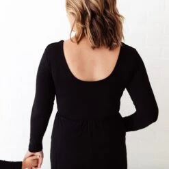 Onyx Women's Leggy Romper -DREAMIERE Store Blackwomen sLeggyRomper 3