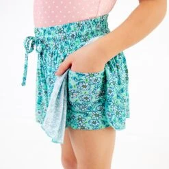 Driving Me Daisy Tank Top And Butterfly Short Set -DREAMIERE Store DitsyFloralButterflyShortsandTankTop 10