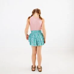 Driving Me Daisy Tank Top And Butterfly Short Set -DREAMIERE Store DitsyFloralButterflyShortsandTankTop 5