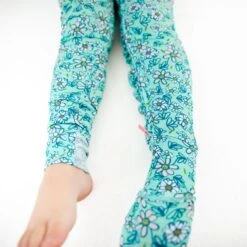 Driving Me Daisy Ruffle Convertible Footie -DREAMIERE Store DitsyFloralConvertibleFootie 4