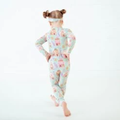 Baking Spirits Bright Ruffle Convertible Footie 10 Baking Spirits Bright Ruffle Convertible Footie -DREAMIERE Store Gingerbreadhousesconvertiblefootie 7