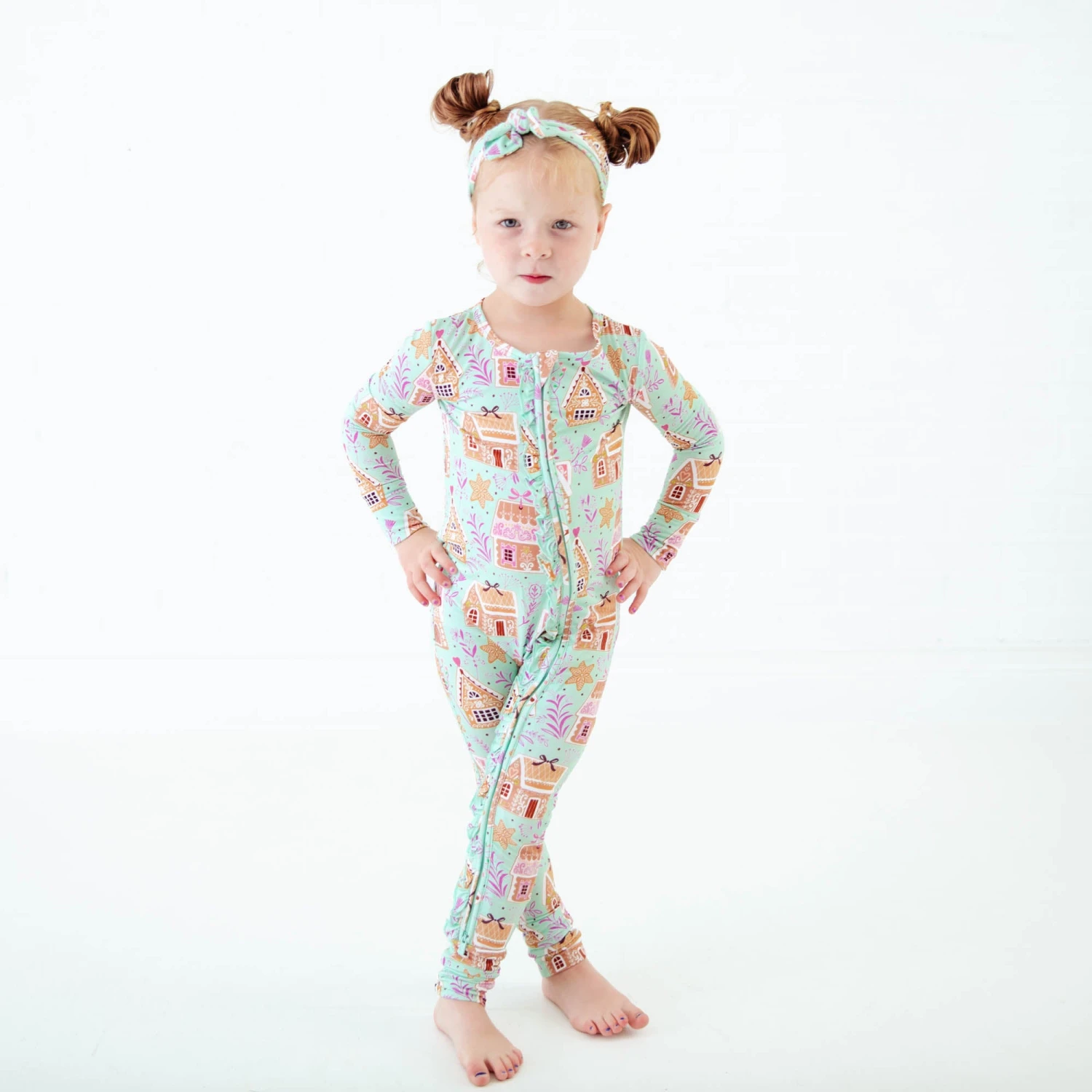 Baking Spirits Bright Ruffle Convertible Footie 3 Baking Spirits Bright Ruffle Convertible Footie