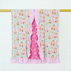 Baking Spirits Bright Ruffle Reversible Blanket