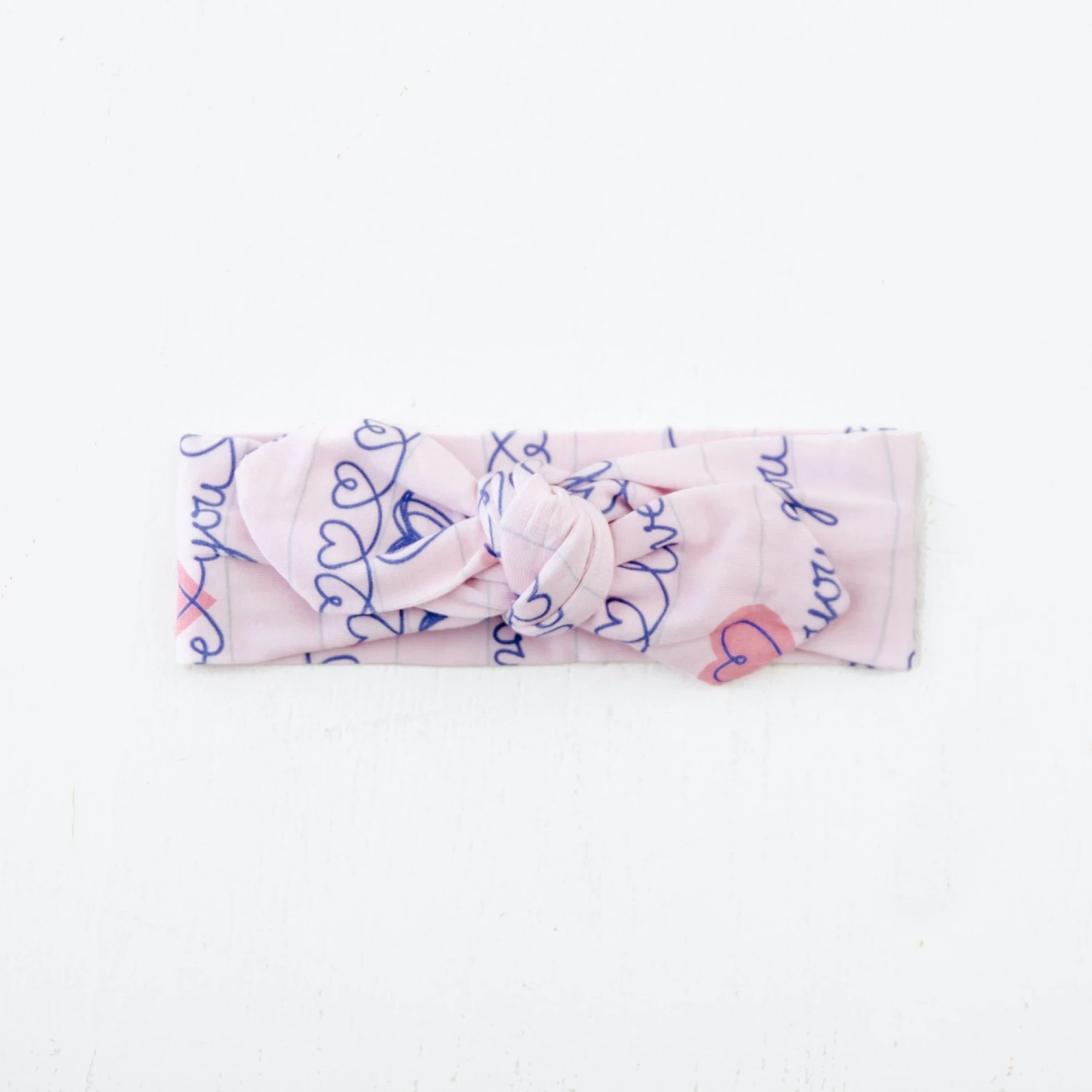 Love Notes Topknot Headband 3 Love Notes Topknot Headband
