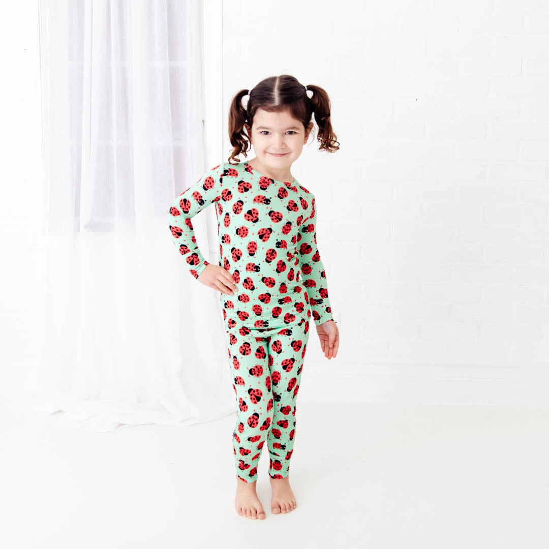 Bugs And Kisses Two Piece Pajamas Set 3 Bugs And Kisses Two Piece Pajamas Set
