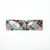 Prancer's Plaid Topknot Headband 1 Prancer's Plaid Topknot Headband -DREAMIERE Store Plaidheadband