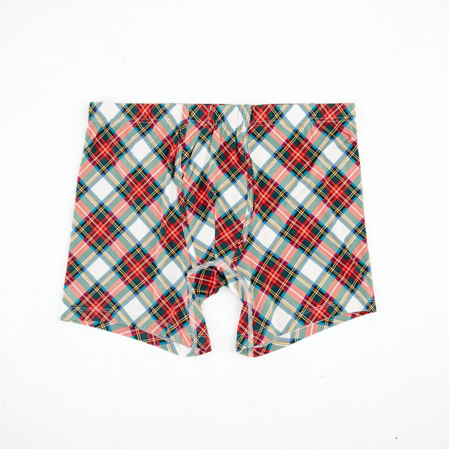 Prancer's Plaid Men's Boxer Briefs 3 Prancer's Plaid Men's Boxer Briefs
