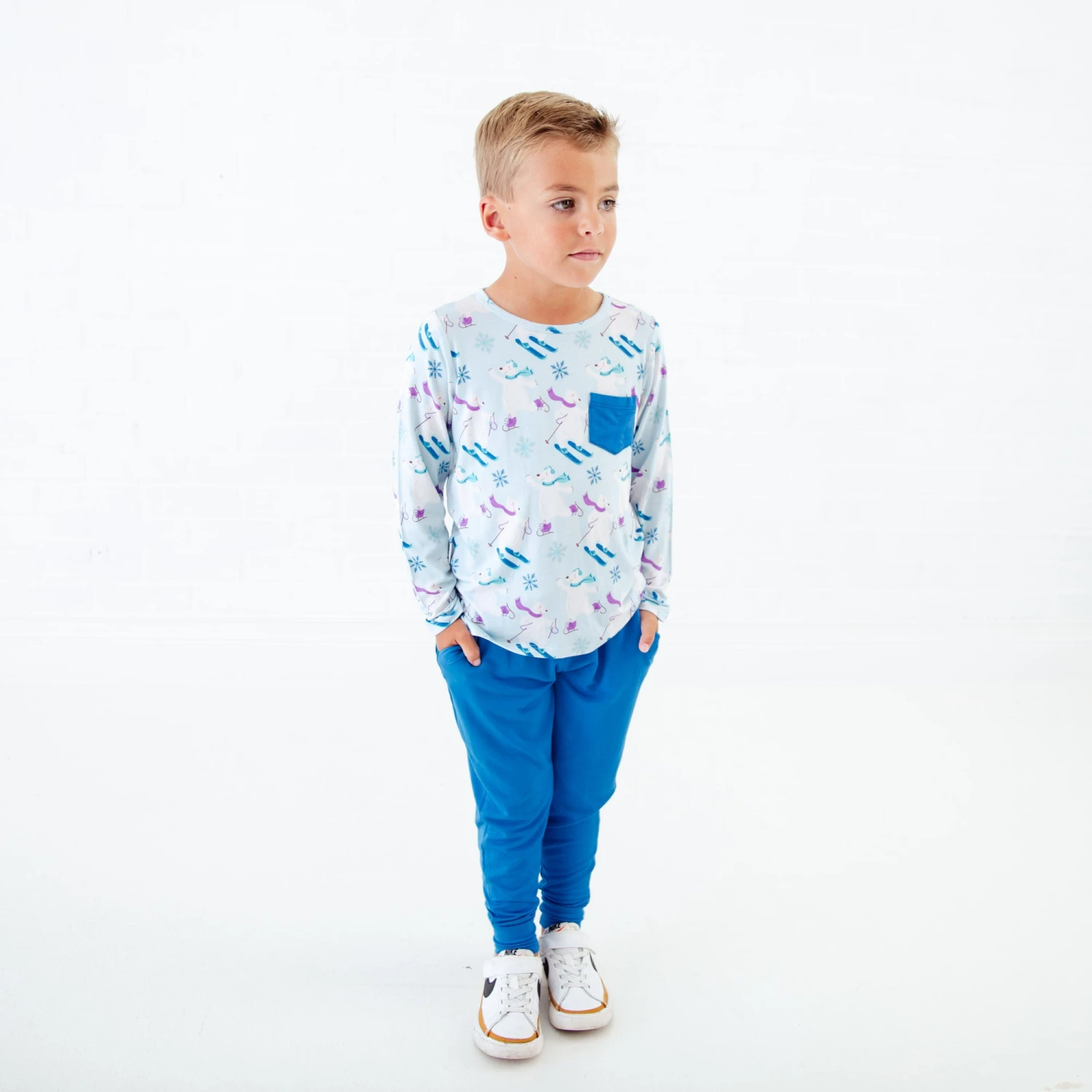 Bearly Skating By Pocket Tee And Jogger Set 6 Bearly Skating By Pocket Tee And Jogger Set - Image 4