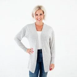 Lush Signature Blend Sandstone Cardigan