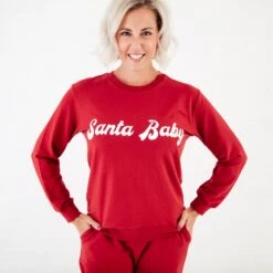 Santa Baby Jogger Set - Women's 12 Santa Baby Jogger Set - Women's -DREAMIERE Store SantaBabyWomensandGroupPhotos 10