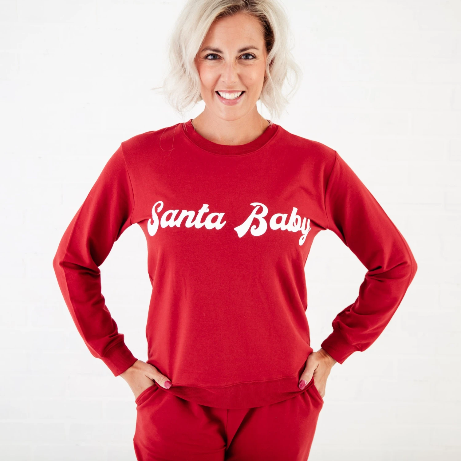Santa Baby Jogger Set - Women's 7 Santa Baby Jogger Set - Women's - Image 5