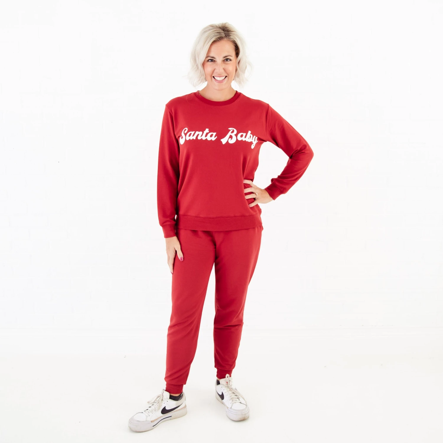 Santa Baby Jogger Set - Women's 3 Santa Baby Jogger Set - Women's