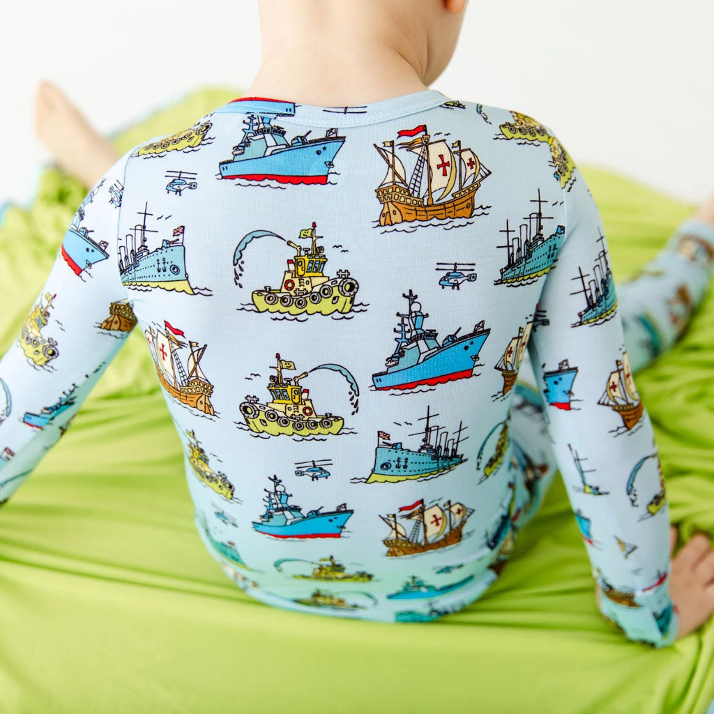 Oh Ship Two Piece Pajamas Set 4 Oh Ship Two Piece Pajamas Set - Image 2