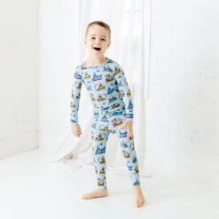 Oh Ship Two Piece Pajamas Set 9 Oh Ship Two Piece Pajamas Set -DREAMIERE Store ShipsTwoPieceJamms 4