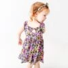 Lazy Days-ies Little Bow Bodysuit Twirler 2 Lazy Days-ies Little Bow Bodysuit Twirler -DREAMIERE Store VibrantSpringFlorallittlebowbackbodysuit 10