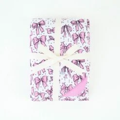 All Tied Up Quilted Children's Bamboo Blanket