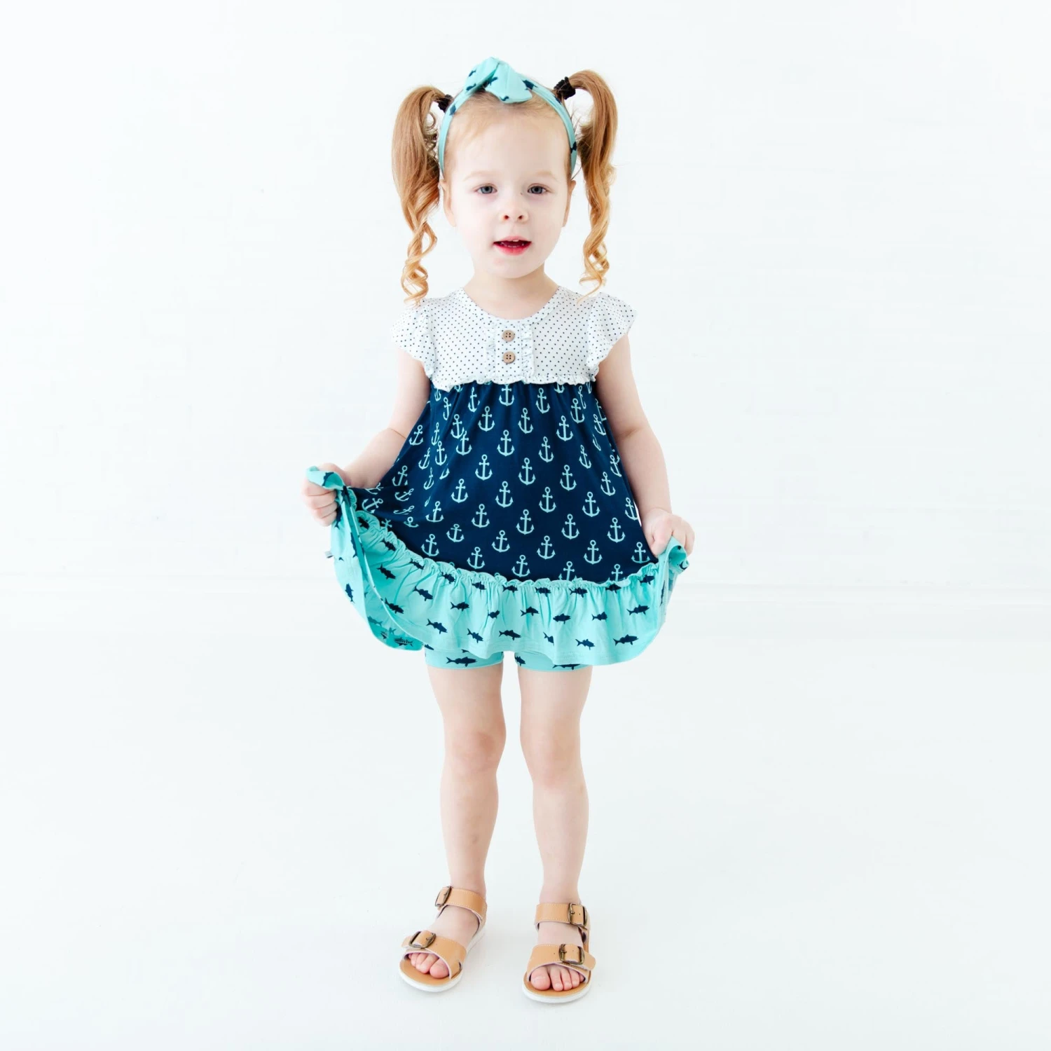 Fish And Ships Topknot Headband 4 Fish And Ships Topknot Headband - Image 2