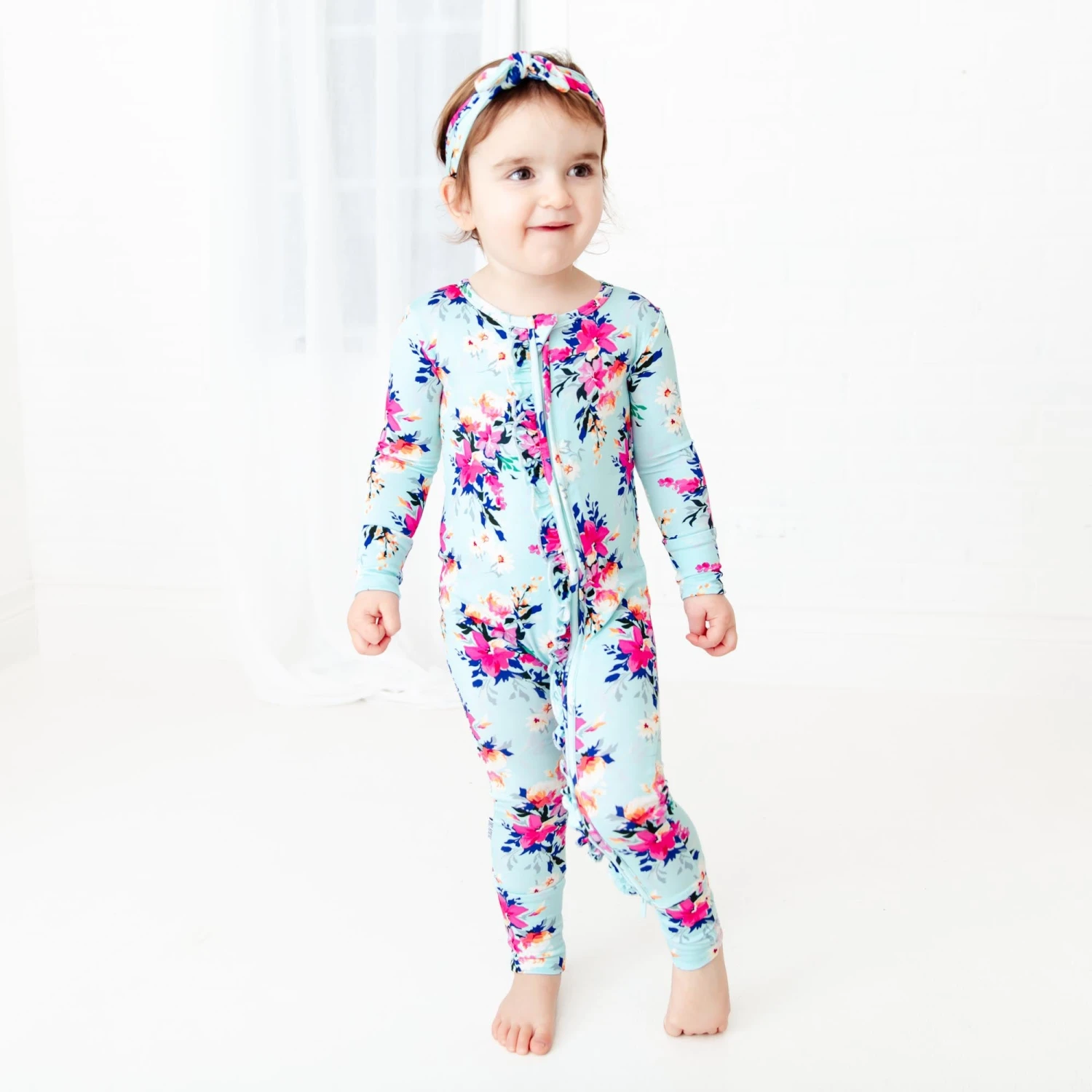 In Full Bloom Ruffle Convertible Footie 3 In Full Bloom Ruffle Convertible Footie