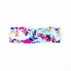 In Full Bloom Topknot Headband 1 In Full Bloom Topknot Headband -DREAMIERE Store aquafloralheadband