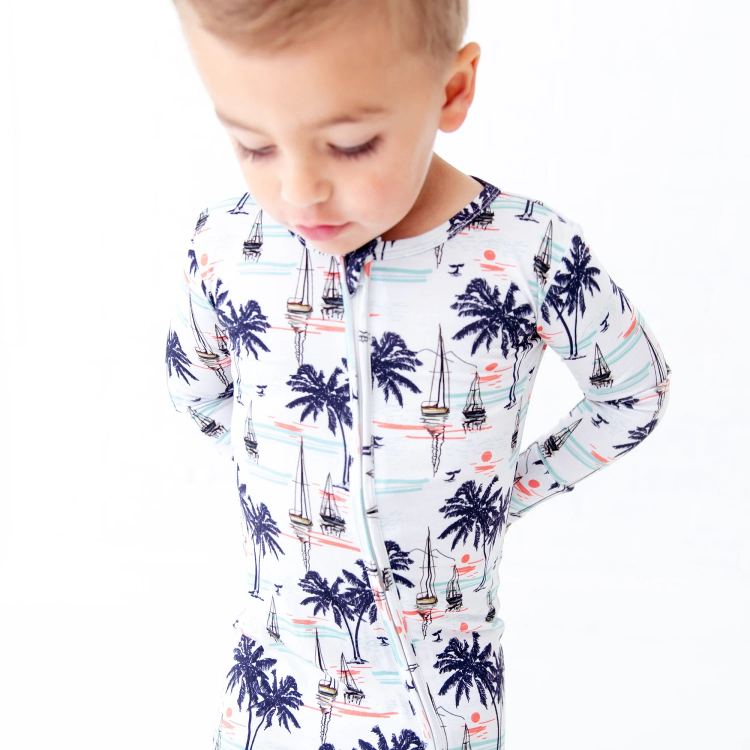 Sunset Sails Convertible Footie 4 Sunset Sails Convertible Footie - Image 2