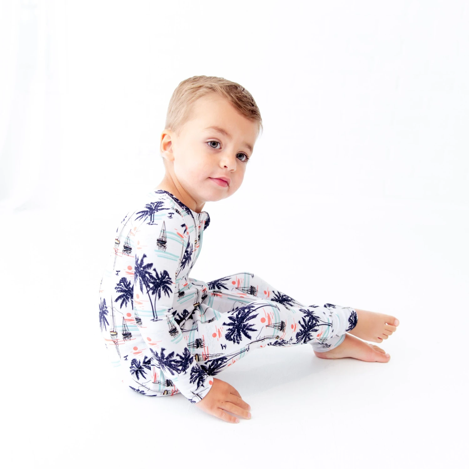 Sunset Sails Convertible Footie 7 Sunset Sails Convertible Footie - Image 5