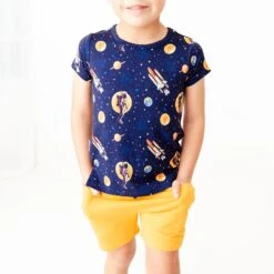 Astronaps Basic Tee And Short Set -DREAMIERE Store austronautpocketteeandshortset