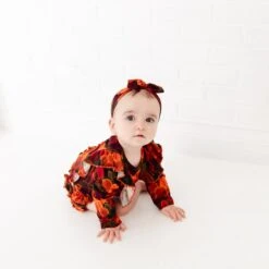 Fall-ing For You Long Sleeve Bubble Romper 10 Fall-ing For You Long Sleeve Bubble Romper -DREAMIERE Store autumntreelongsleevebubbleromper 2