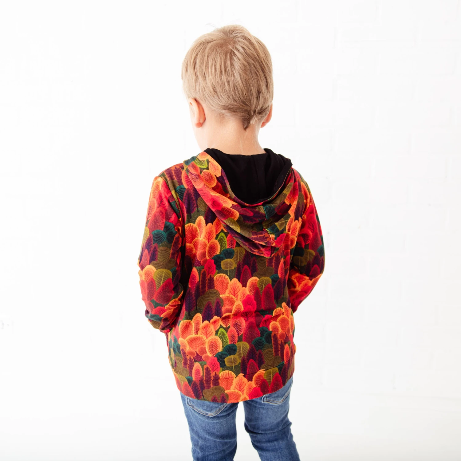 Fall-ing For You Zip Up Hoodie 4 Fall-ing For You Zip Up Hoodie - Image 2