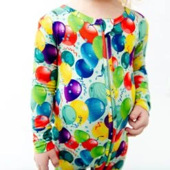 It's Party Time Convertible Footie -DREAMIERE Store balloonFootie 6