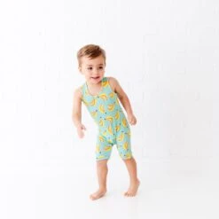 Head Over Peels Shortie Tank Romper -DREAMIERE Store bananasshortietankromper 5