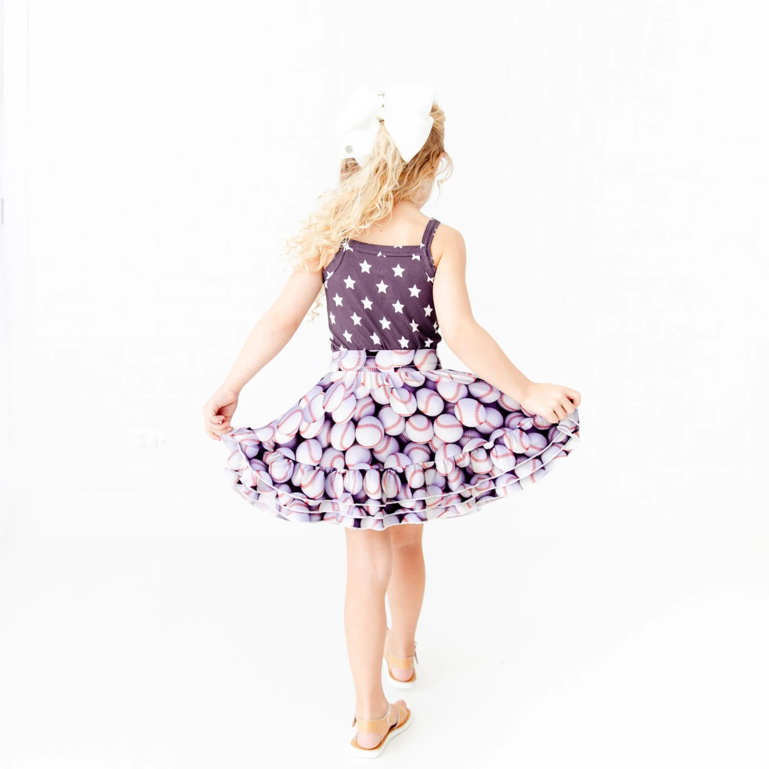 Catch Ya Later Tank Top And Ruffle Skort Set 5 Catch Ya Later Tank Top And Ruffle Skort Set - Image 3