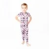 Catch Ya Later Short Sleeve Two Piece Pajamas Set -DREAMIERE Store baseball2024twopiecejamms 4
