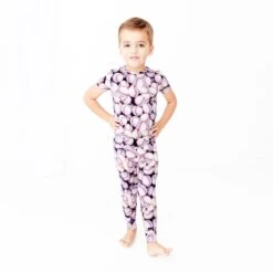 Catch Ya Later Short Sleeve Two Piece Pajamas Set