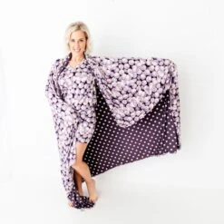 Catch Ya Later Reversible Adult Bamboo Blanket - No Fill -DREAMIERE Store baseball2024womenstwopiecejamms 11