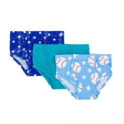 3 Pack Boy's Brief Underwear - Starstruck Trio