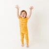 Bumble And Kind Short Sleeve Two Piece Pajamas Set 2 Bumble And Kind Short Sleeve Two Piece Pajamas Set -DREAMIERE Store beesshortsleevejamms 4