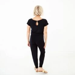 Onyx On The Go Romper 10 Onyx On The Go Romper -DREAMIERE Store blackcoldshoulderromper 4