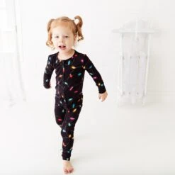 Shine Bright Convertible Footie -DREAMIERE Store blacklightsconvertiblefootie 6