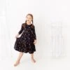 Shine Bright Long Sleeve Swing Dress -DREAMIERE Store blacklightsswingdress 2