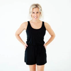 Onyx Women's Everyday Romper 9 Onyx Women's Everyday Romper -DREAMIERE Store blackonyxeverydayromper 3