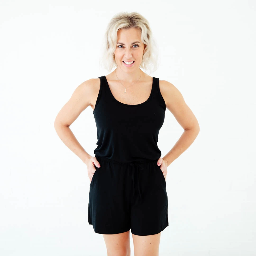 Onyx Women's Everyday Romper 5 Onyx Women's Everyday Romper - Image 3