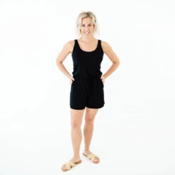 Onyx Women's Everyday Romper 11 Onyx Women's Everyday Romper -DREAMIERE Store blackonyxeverydayromper 4